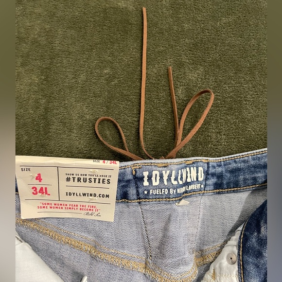 Idyllwind Light Grayish blue Flare Jeans - Picture 3 of 3